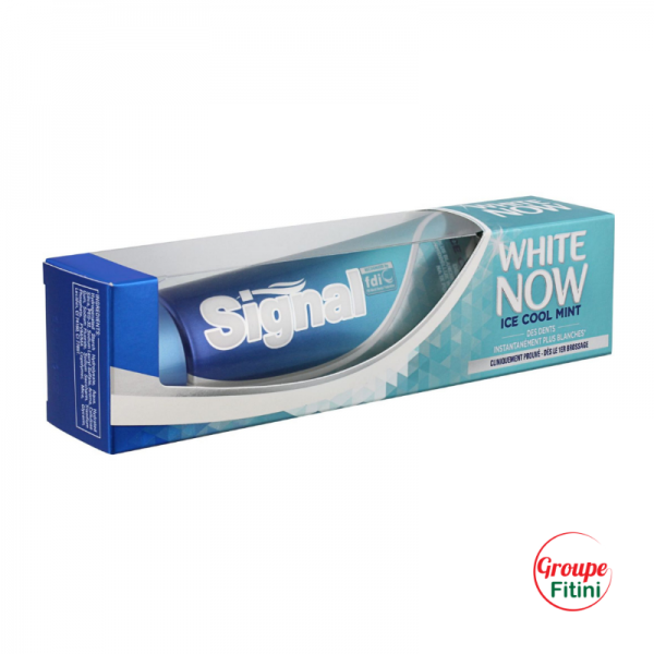 Dentifrice White Now Ice Cool Mint Ml Signal Sodishop