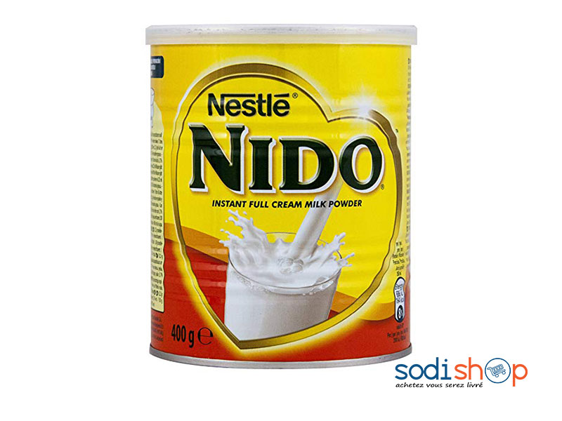 Lait Entier En Poudre Nestle Nido 400g Rd0084 Sodishop