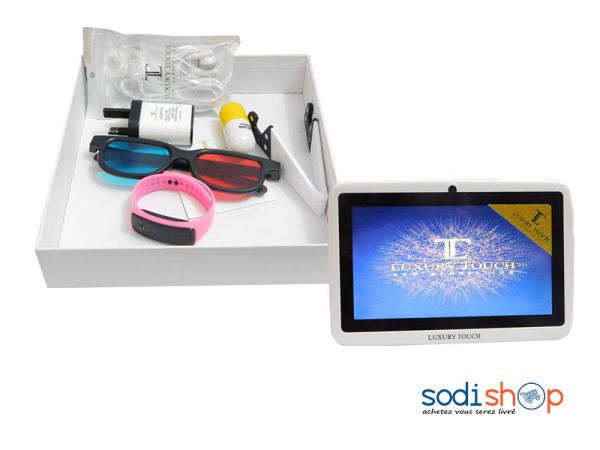 Tablette Educative Kids Tab Luxury Touch E822 - Double Caméra - 7  – 16 Go  2Go Ram