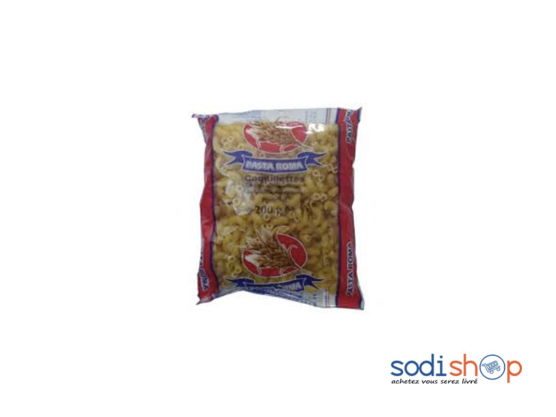 Pâte Alimentaire Pasta Roma Coquillette N°6 200g KF00116 - SodiShop