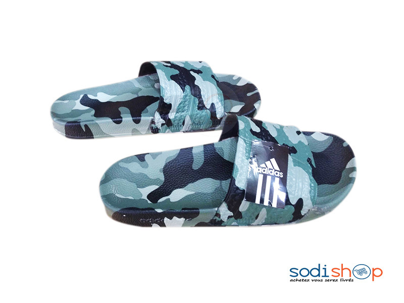 conferencia hogar Llamarada Chaussure Sandale Pour Homme en Caoutchouc Adidas design Militaire MS0076 -  SodiShop