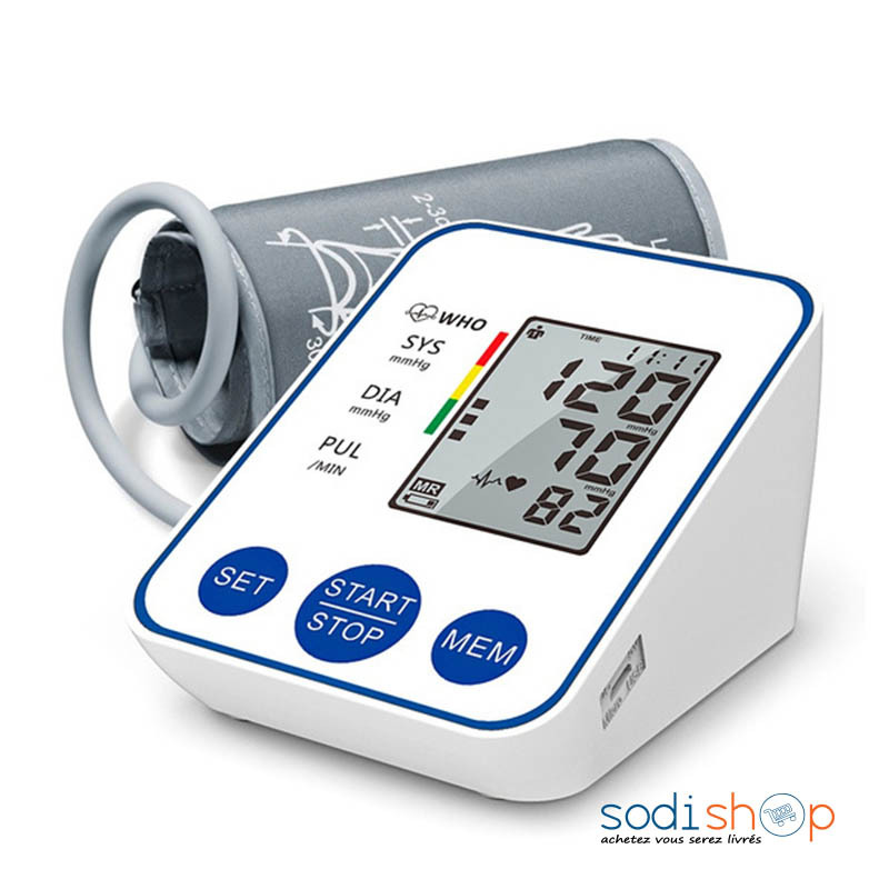 Tensiomètre à Bras avec Ecran LCD Automatique - Digital BP Monitor Arm  Style Mesure de la Tension Artérielle MAH00170 - Sodishop Sénégal
