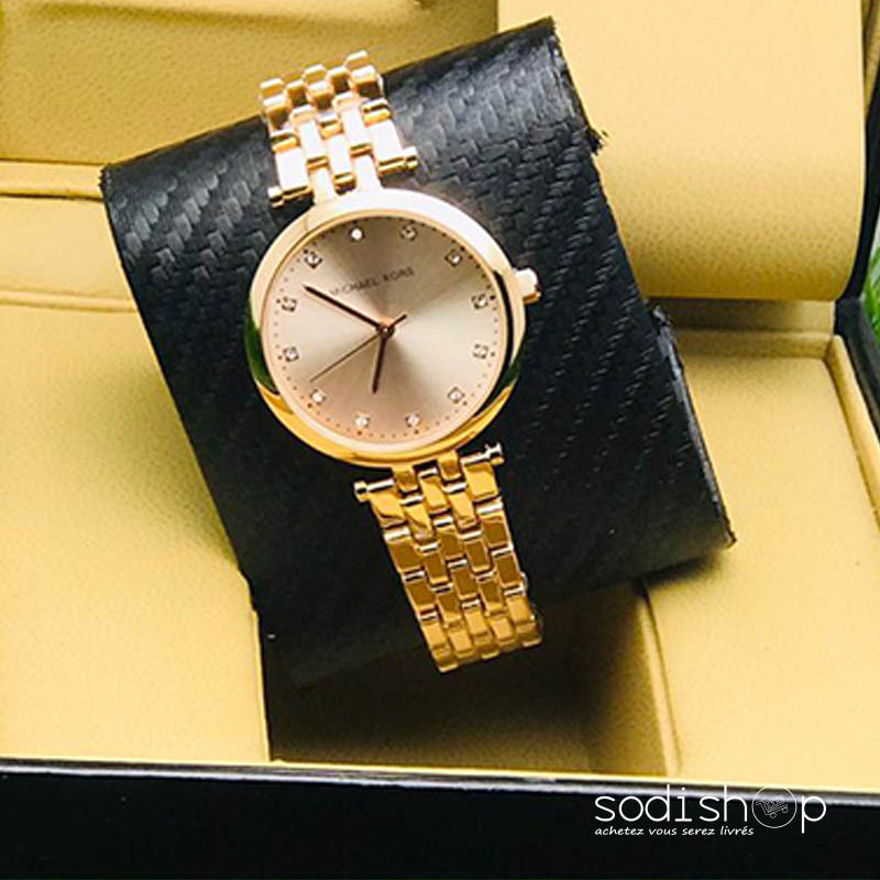 Michael Kors RITZ ArgentéDoré Montre Pour Femme  une montre raffinée avec  une sensation de luxe
