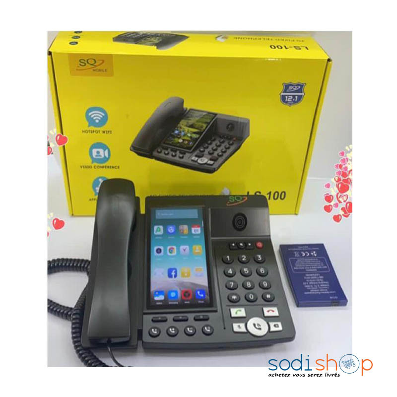 Generic Combiné Fixe GSM LS 930 Avec 2 Carte SIM - - Prix pas cher