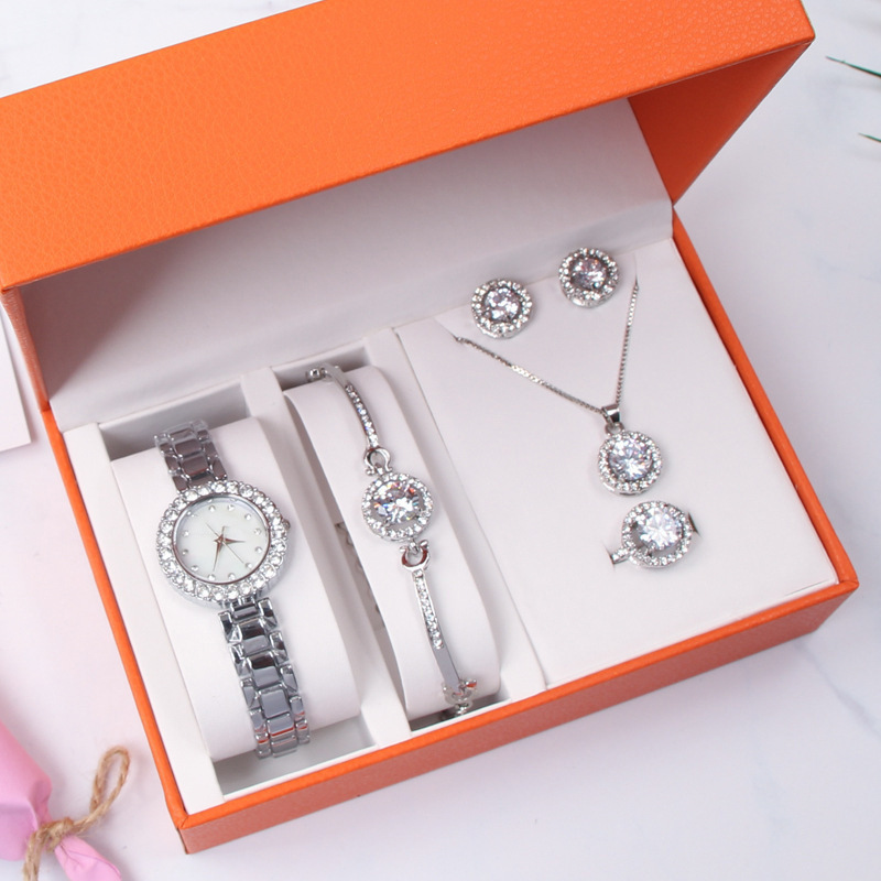Coffret Cadeau Pour Femme – Montre et Bracelet Accessoire de Luxe Couleur  Or MS00933 - Sodishop
