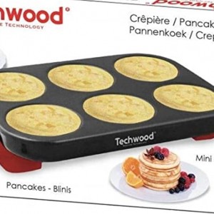 Crêpière et Pancake Techwood TCP-65 - Machine à Mini Crêpe 6