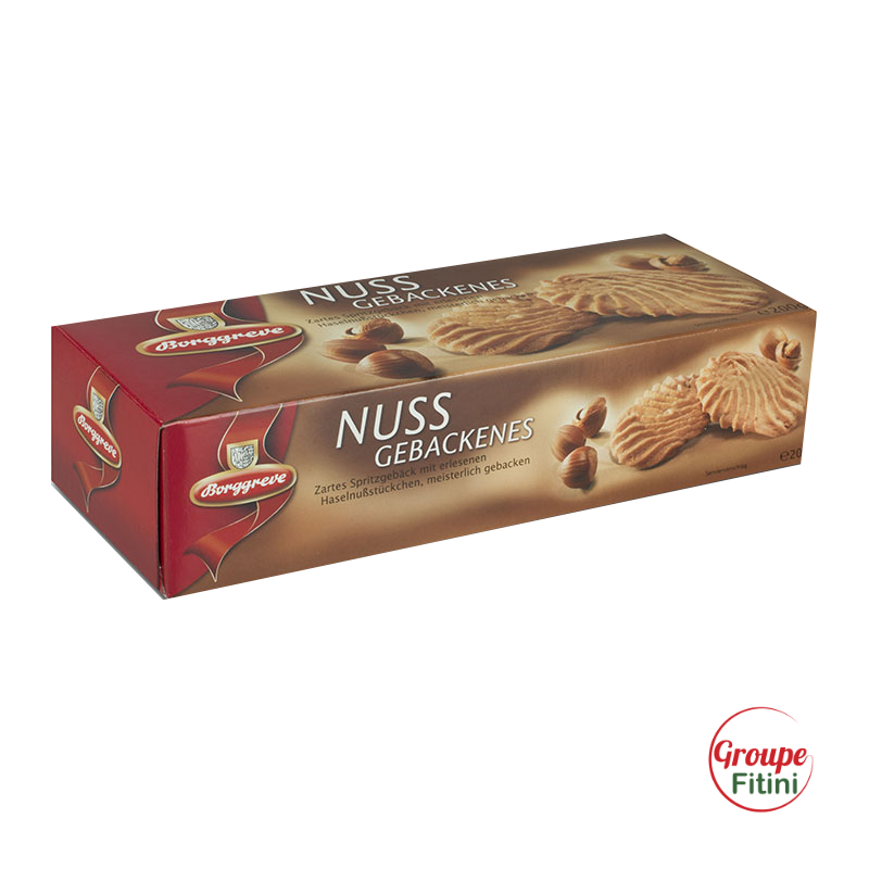 BISCUIT NUSS GEBACKENES BORGGREVE FTM00228 - Sodishop